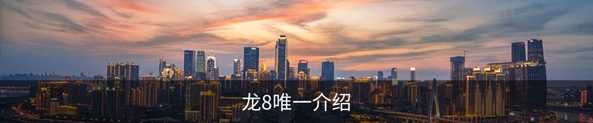 龙8唯一介绍